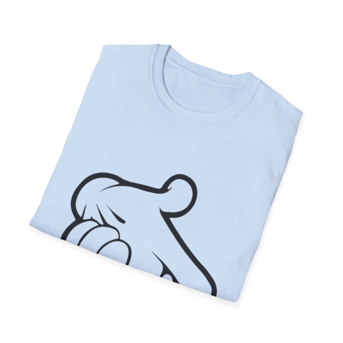 Fun 'Pew Pew' Unisex Softstyle T-Shirt - Casual Graphic Tee for Gamers