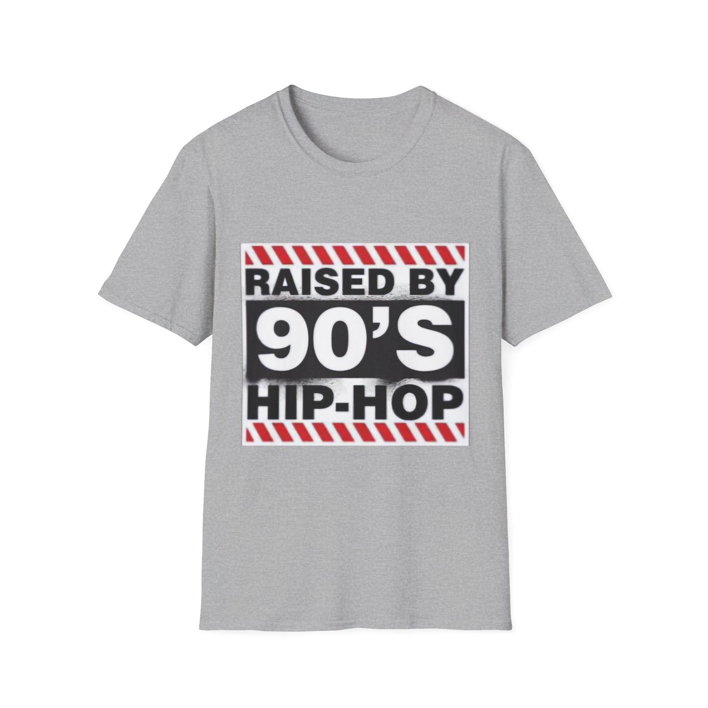 90's Hip-Hop Graphic T-Shirt Sport Grey Printify T-Shirt Rhythm & Drip Apparel