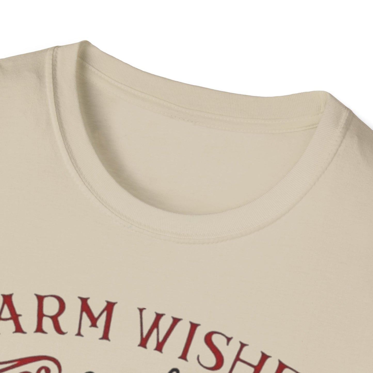 Winter- Warm Wishes Snowman Kisses T-Shirt Printify T-Shirt Rhythm & Drip Apparel