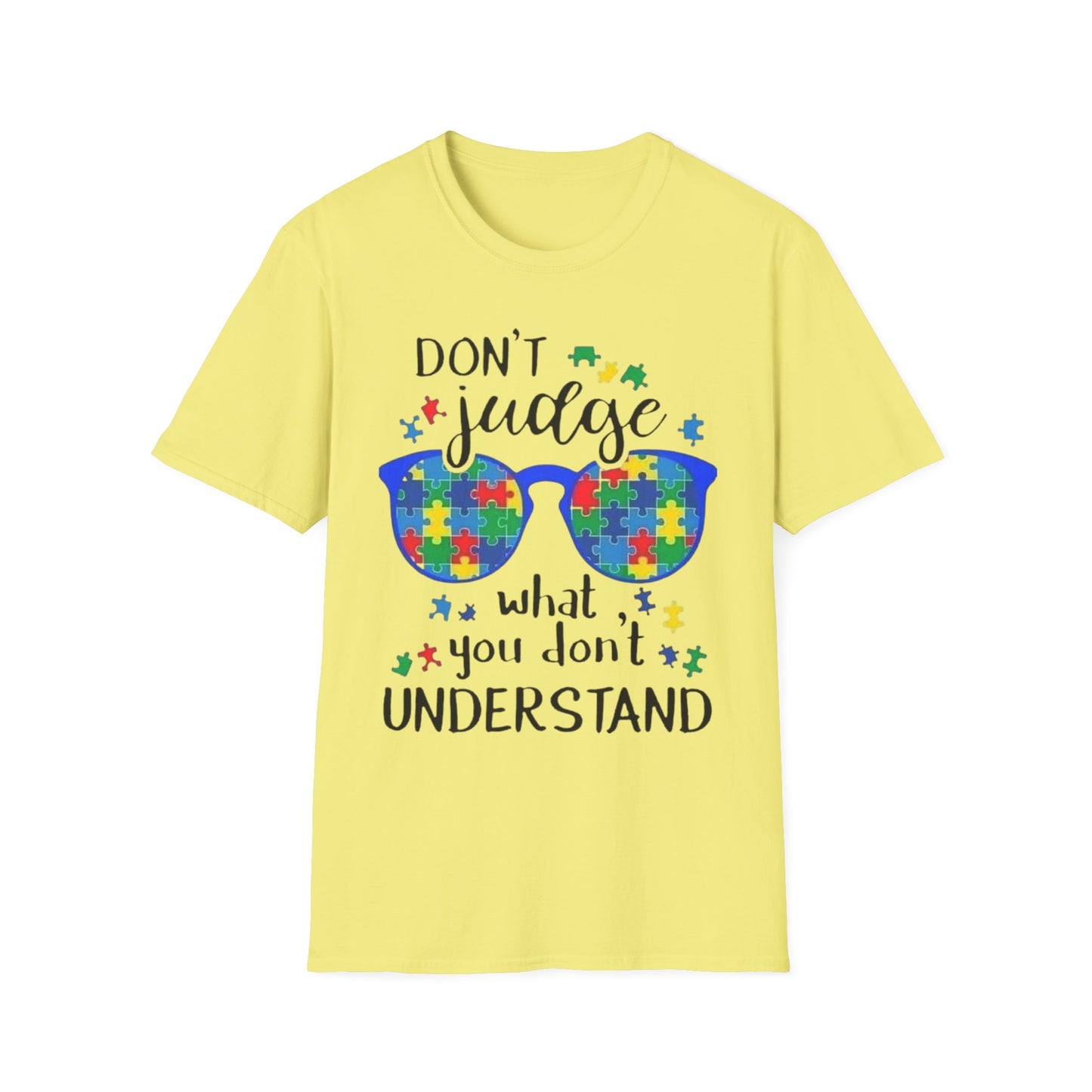 Autism Awareness T-Shirt Cornsilk Printify T-Shirt Rhythm & Drip Apparel