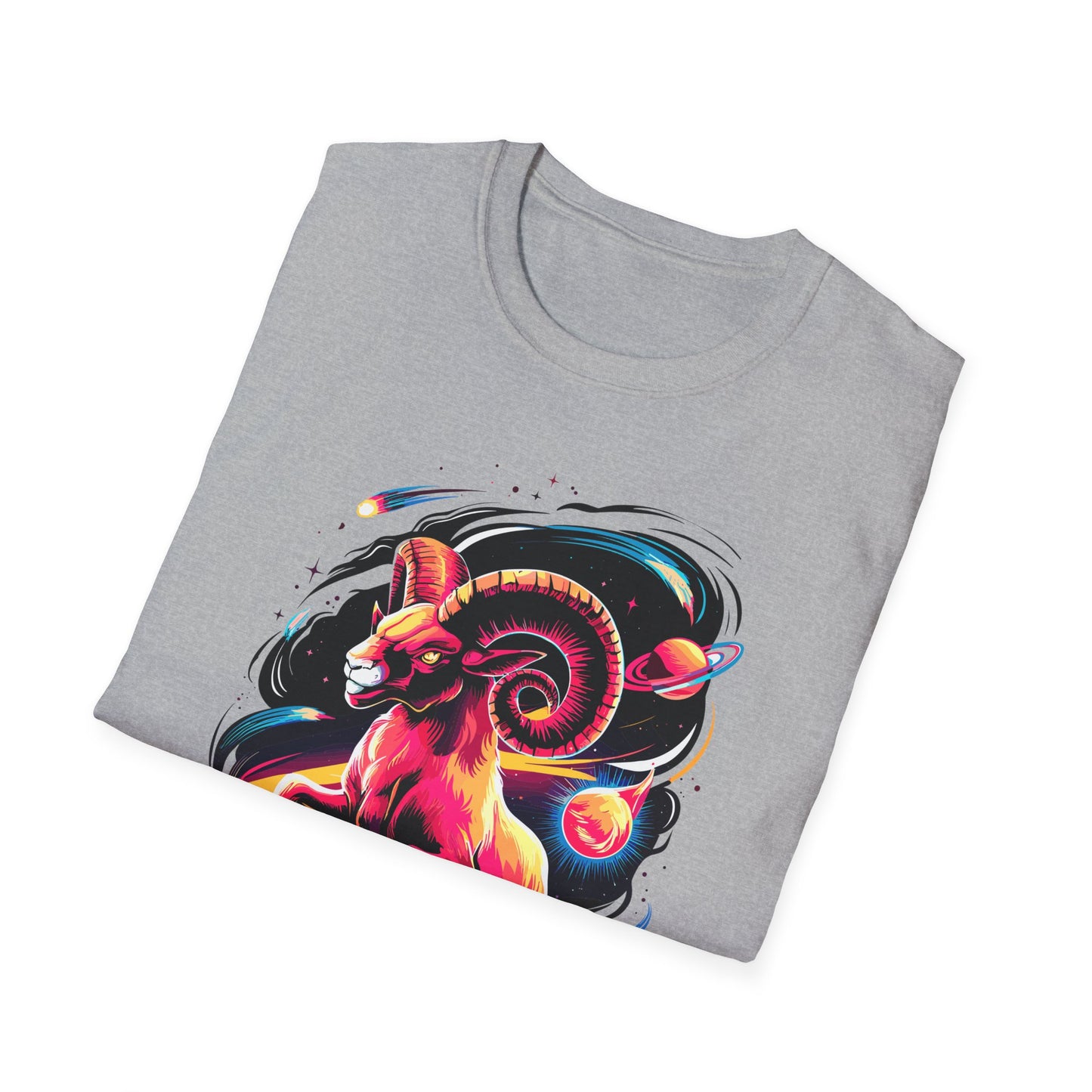Aries Zodiac T-Shirt Printify T-Shirt Rhythm & Drip Apparel