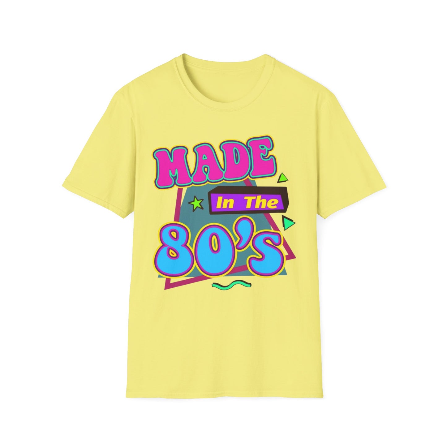80s Retro 80's Made T-Shirt Cornsilk Printify T-Shirt Rhythm & Drip Apparel