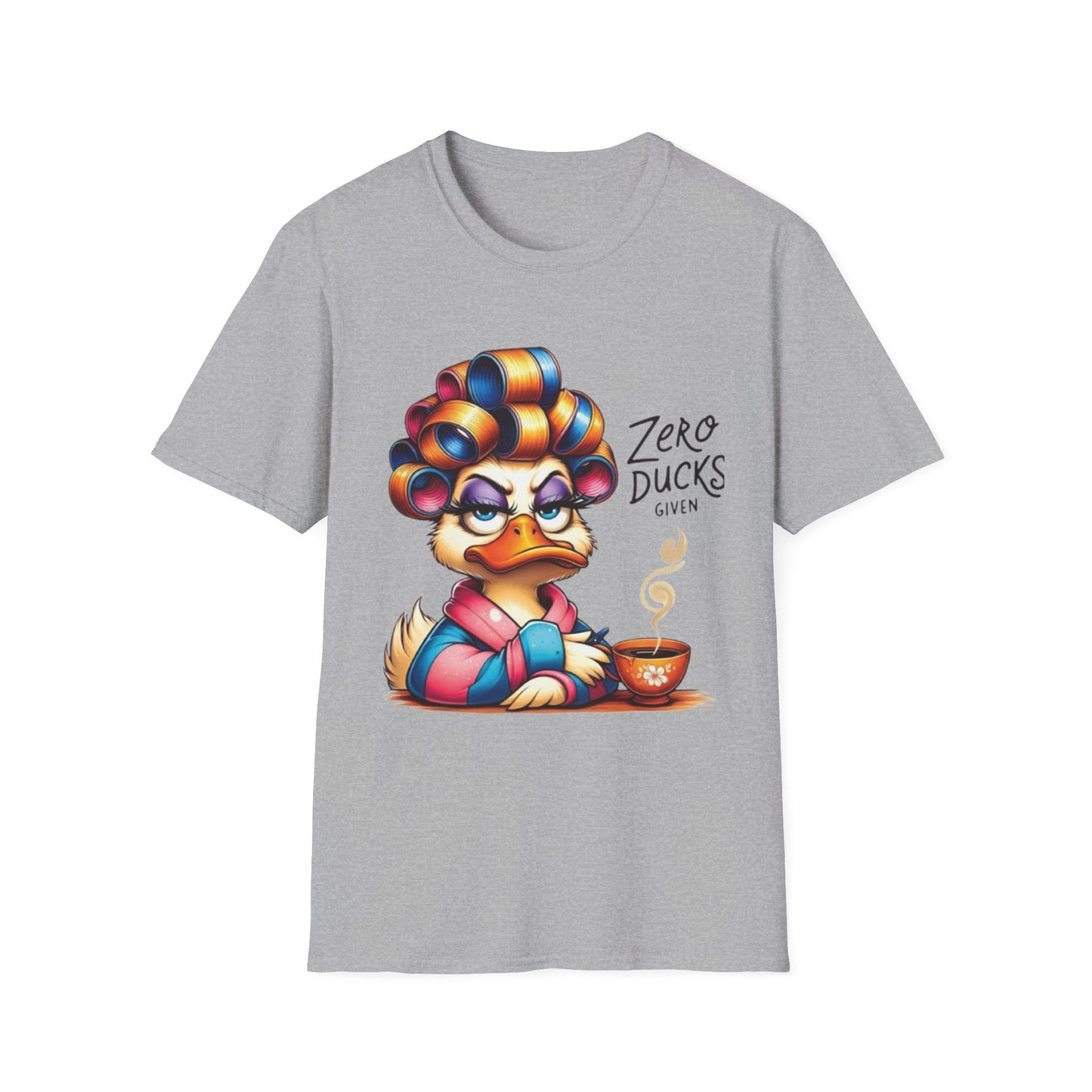 Zero Ducks Given Tee Sport Grey Printify T-Shirt Rhythm & Drip Apparel