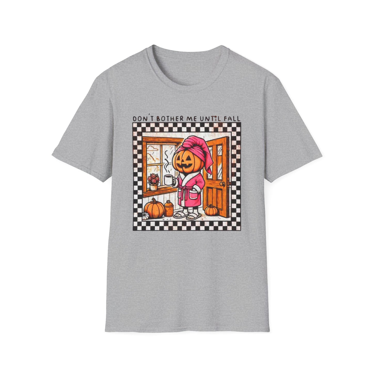 Autumn Vibes T-Shirt, Cozy Fall Unisex Tee, Pumpkin Spice Shirt, Halloween Graphic, Perfect Gift for Fall Lovers Sport Grey Printify T-Shirt Rhythm & Drip Apparel