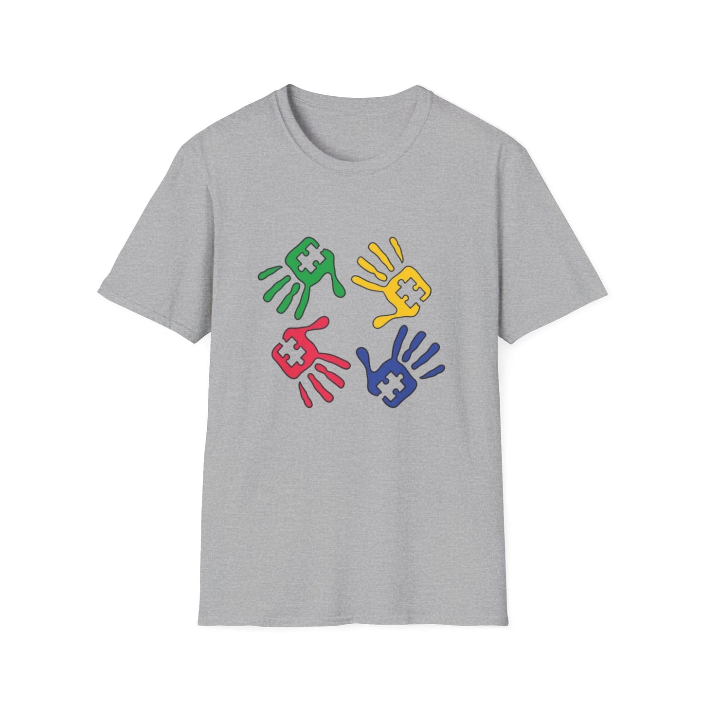 Autism Awareness T-Shirt Sport Grey Printify T-Shirt Rhythm & Drip Apparel