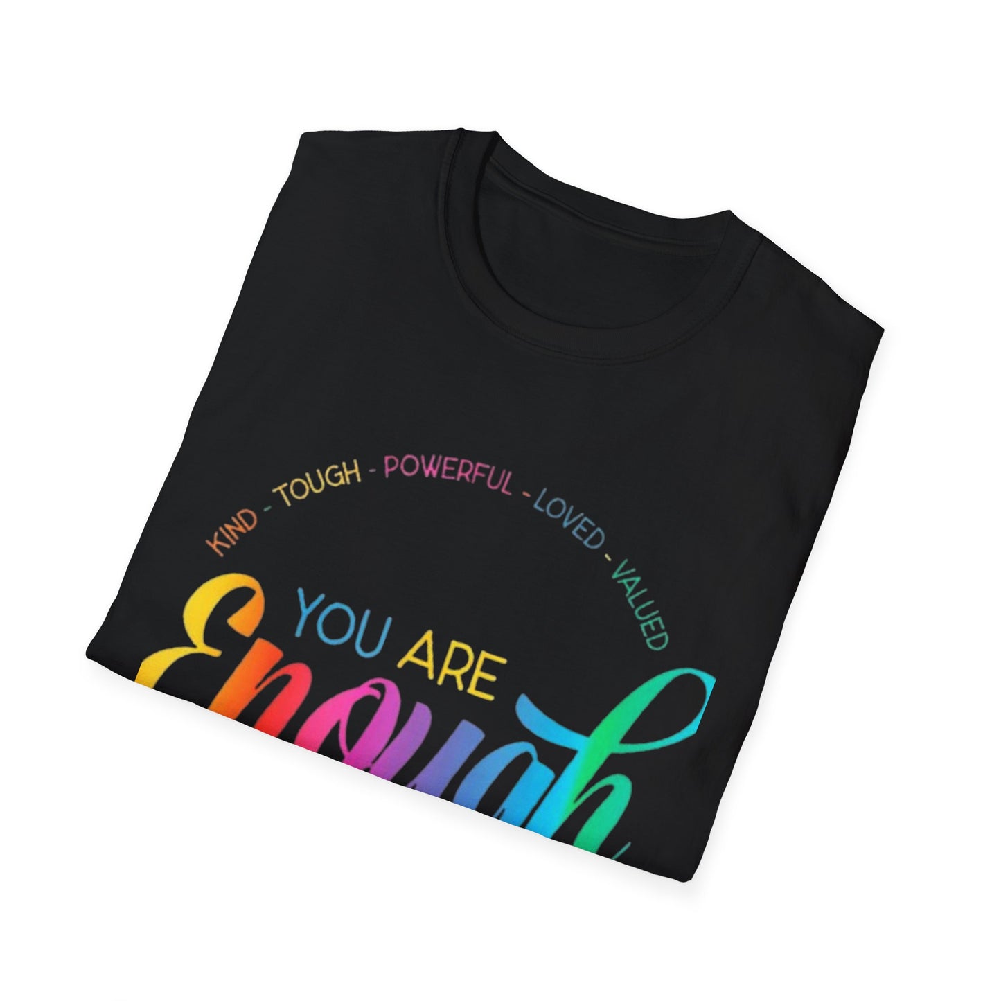 You Are Enough Tee Printify T-Shirt Rhythm & Drip Apparel