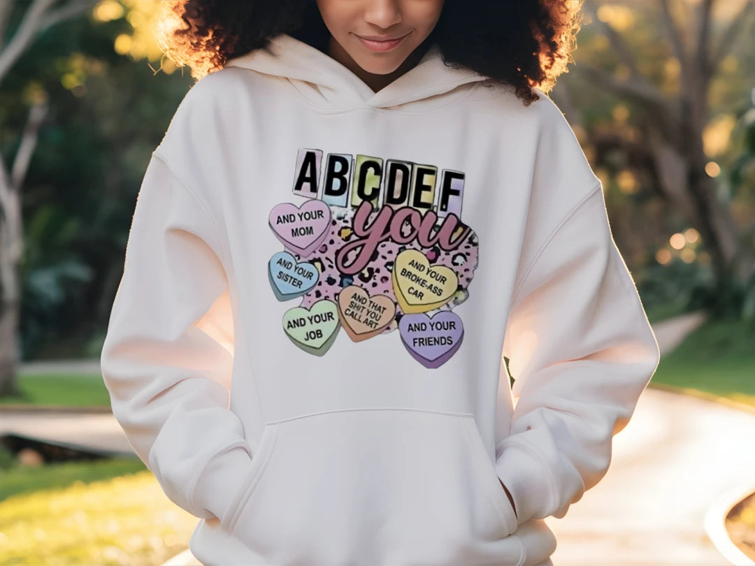 ABCDEFU Hoodie Inspired By A Song Rhythm & Drip Hoodie Rhythm & Drip Apparel