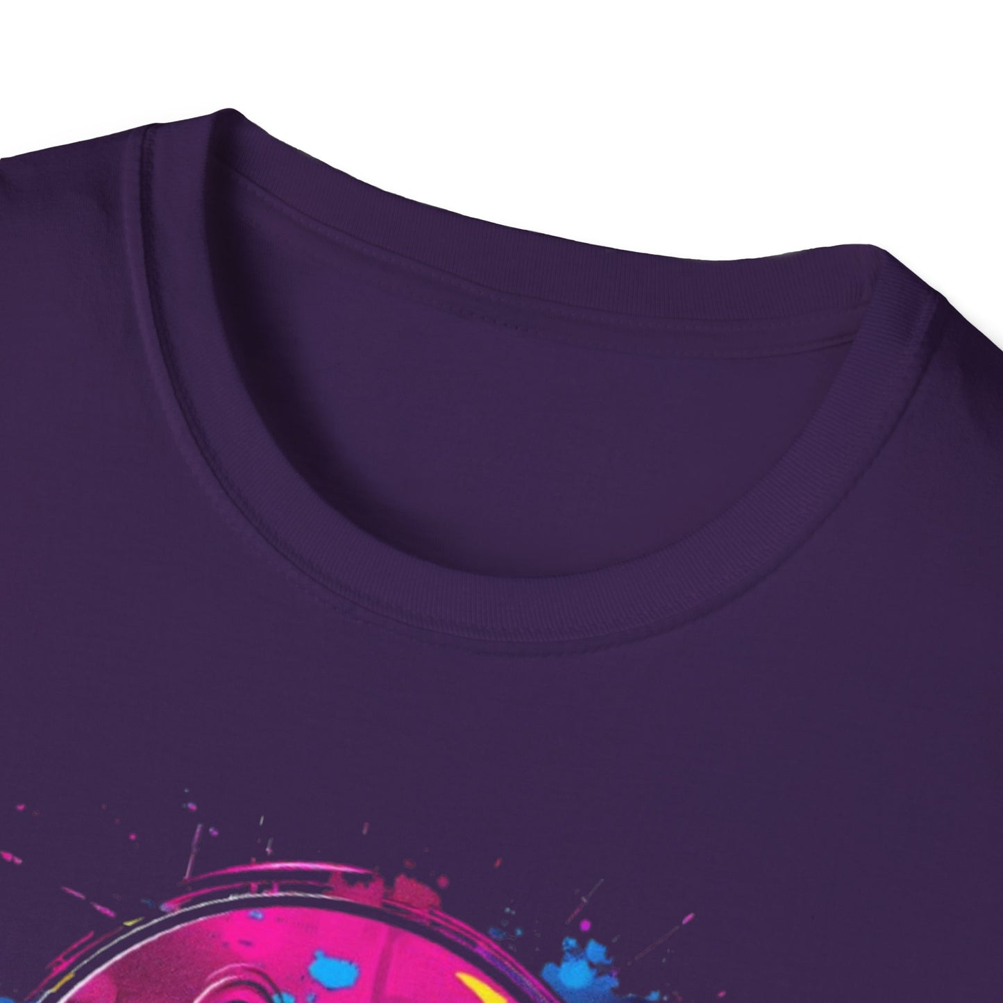 Vibrant Smiley Face Unisex T-Shirt Printify T-Shirt Rhythm & Drip Apparel