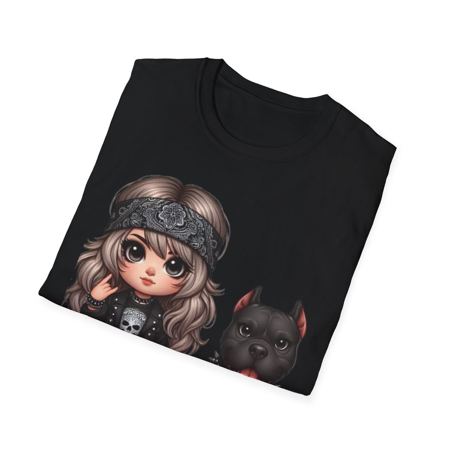 A Girl And Her Dog 4 T-Shirt Printify T-Shirt Rhythm & Drip Apparel