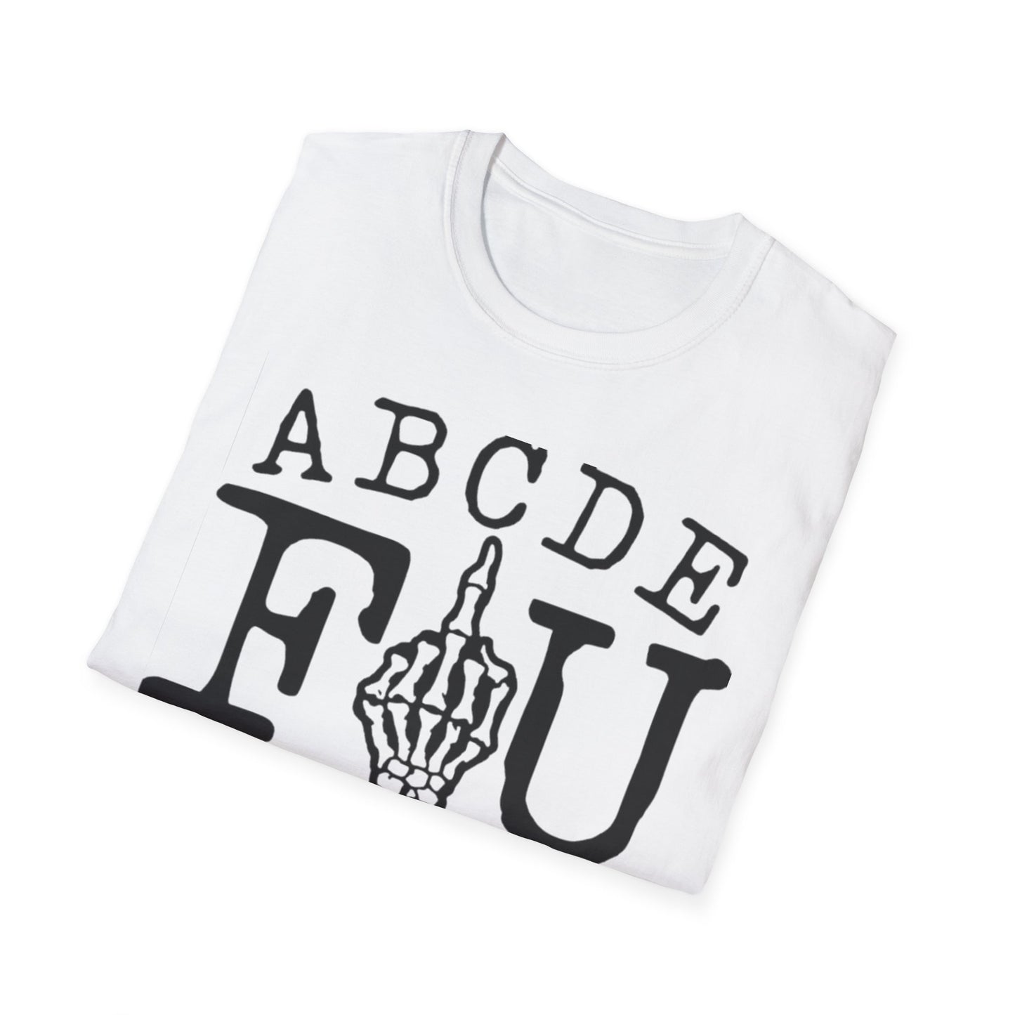 ABCDEFU T-Shirt Printify T-Shirt Rhythm & Drip Apparel