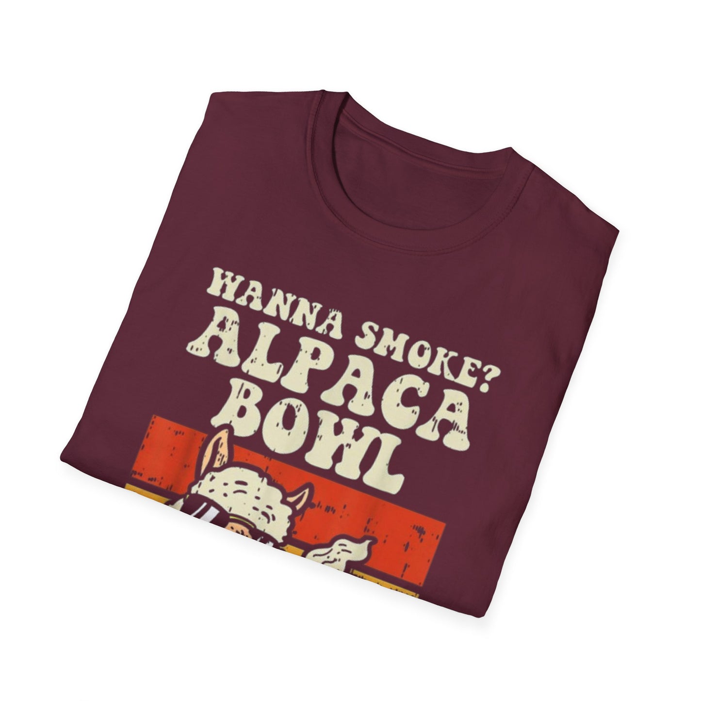 Alpaca Bowl T-Shirt Printify T-Shirt Rhythm & Drip Apparel
