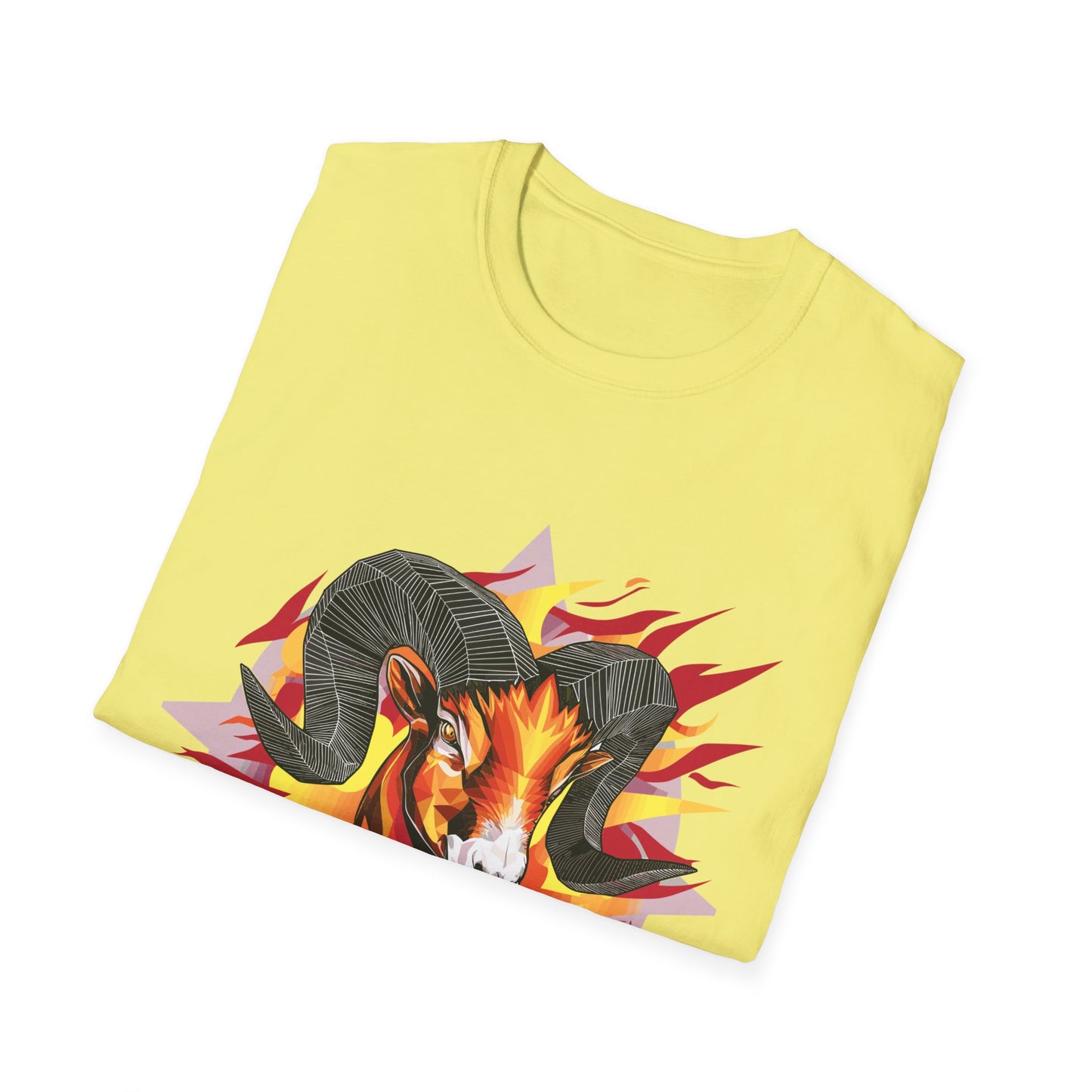 Aries Fire Symbol T-Shirt Printify T-Shirt Rhythm & Drip Apparel