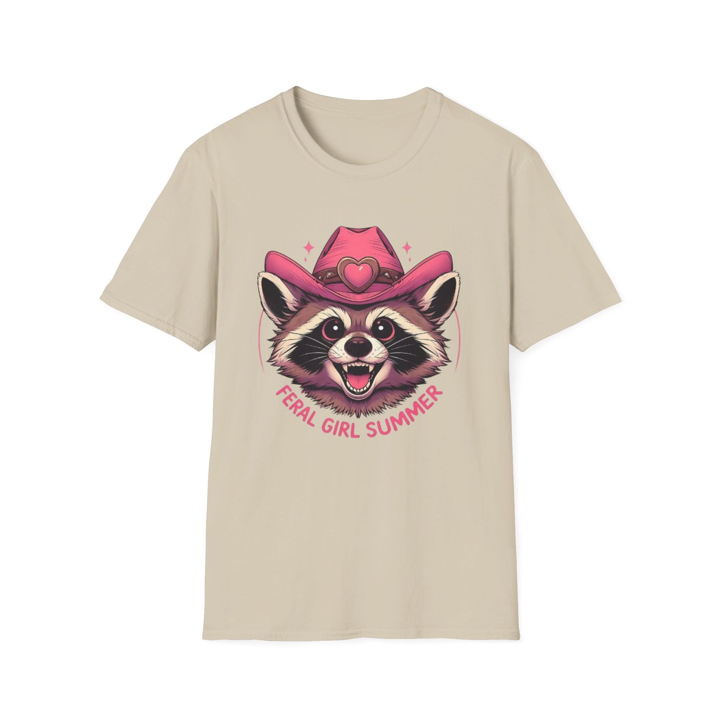 Summer- Feral Girl Summer T-Shirt Sand Printify T-Shirt Rhythm & Drip Apparel