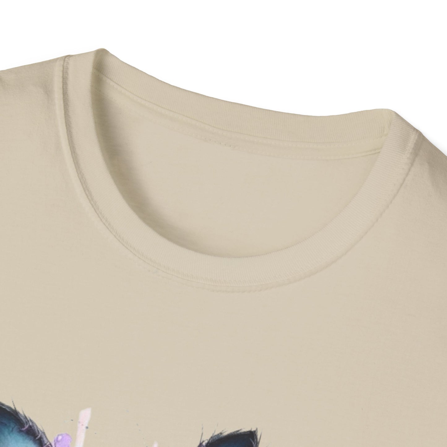 Cute Gothic Bunny Unisex T-Shirt | Softstyle Tee for Halloween & Casual Wear