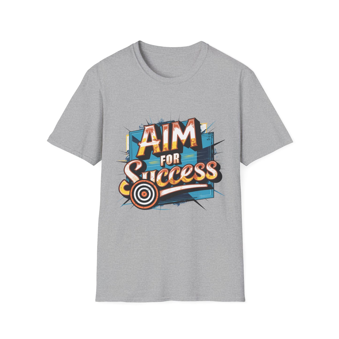 Aim for Success T-Shirt Sport Grey Printify T-Shirt Rhythm & Drip Apparel
