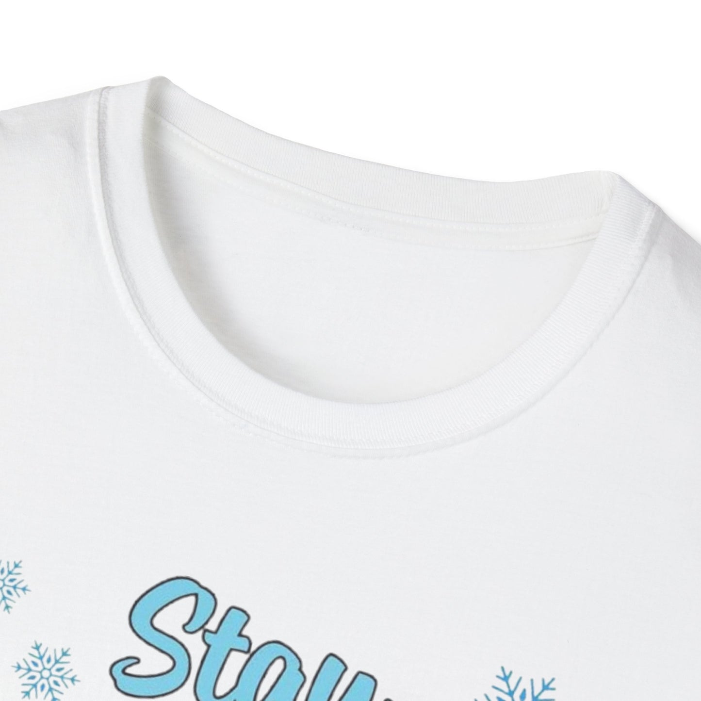 Winter- Cozy Snowman T-Shirt Printify T-Shirt Rhythm & Drip Apparel