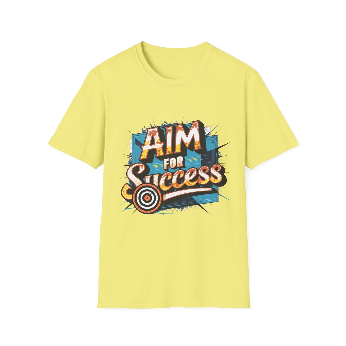 Aim for Success T-Shirt Cornsilk Printify T-Shirt Rhythm & Drip Apparel