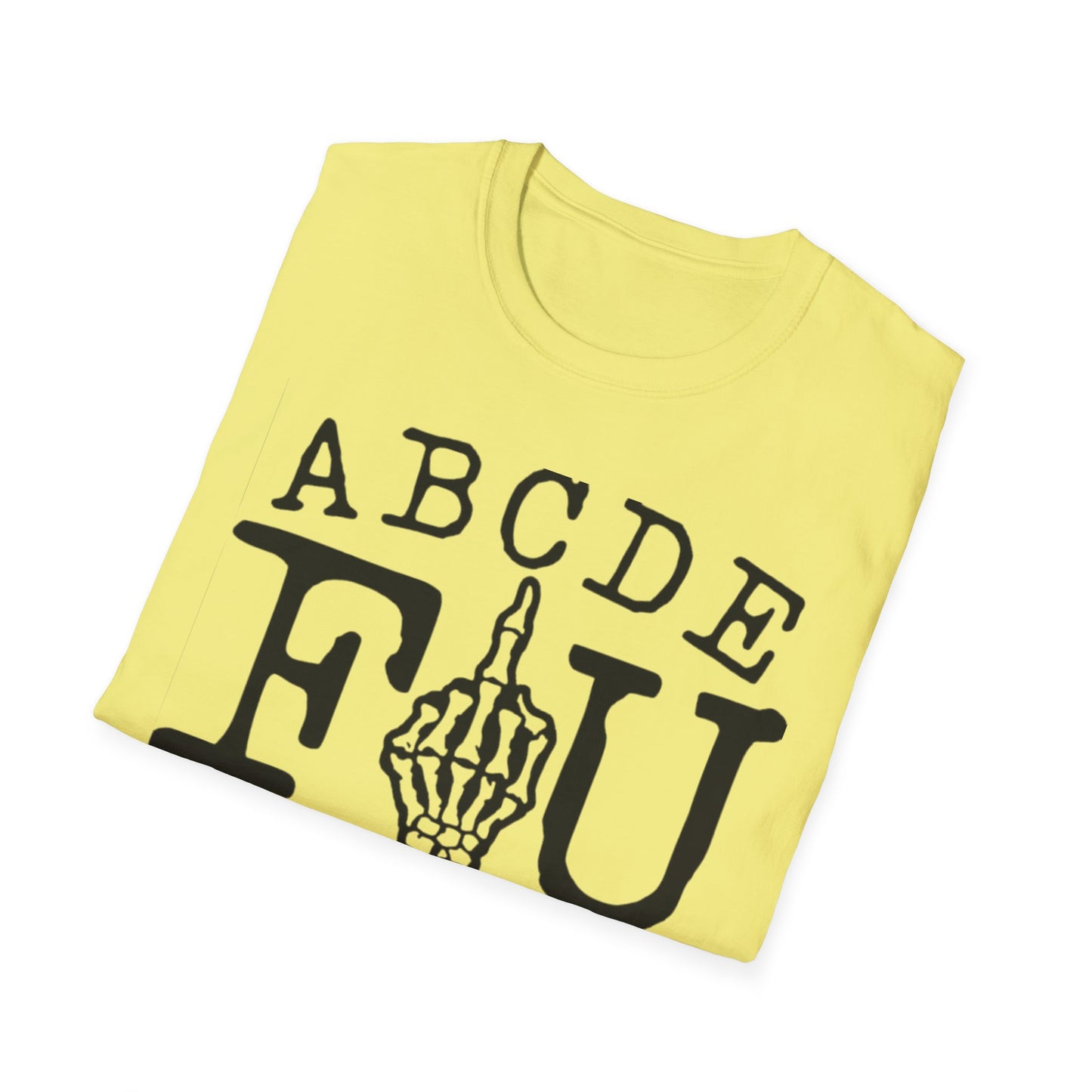 ABCDEFU T-Shirt Printify T-Shirt Rhythm & Drip Apparel