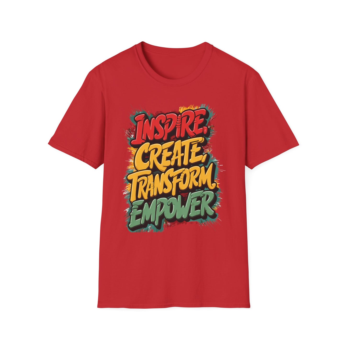 Inspire Create Transform Empower T-Shirt | Unisex Motivational Tee