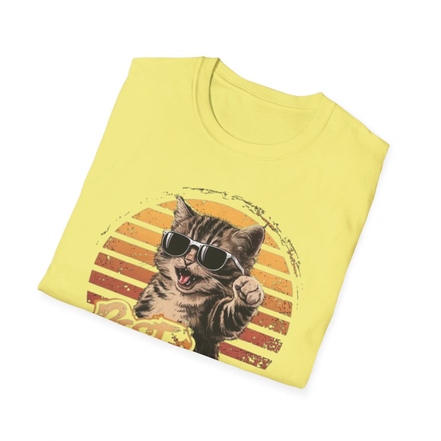 Best Cat Dad T-Shirt Printify T-Shirt Rhythm & Drip Apparel