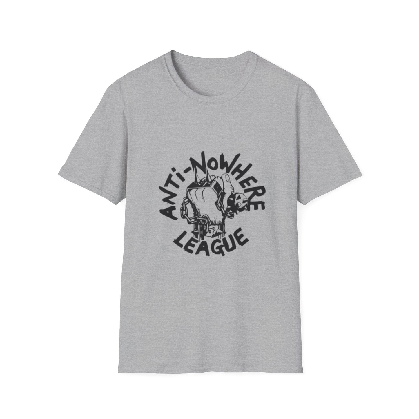 Anti-Nowhere League T-Shirt Sport Grey Printify T-Shirt Rhythm & Drip Apparel