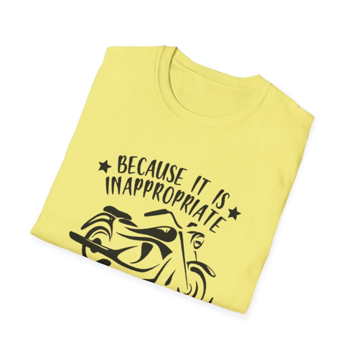 Because Using A Vibrator In Public Is Inappropriate T-Shirt Printify T-Shirt Rhythm & Drip Apparel