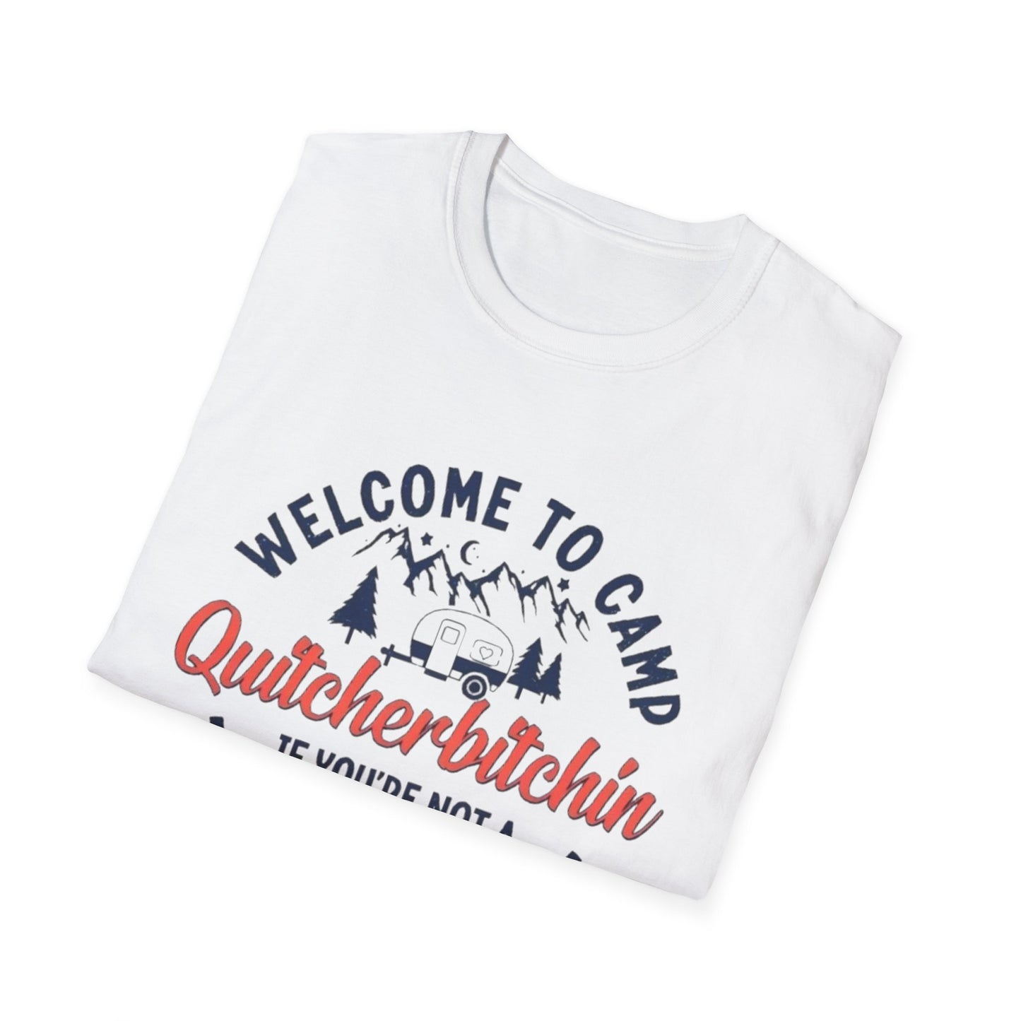 Welcome to Camp T-Shirt Printify T-Shirt Rhythm & Drip Apparel