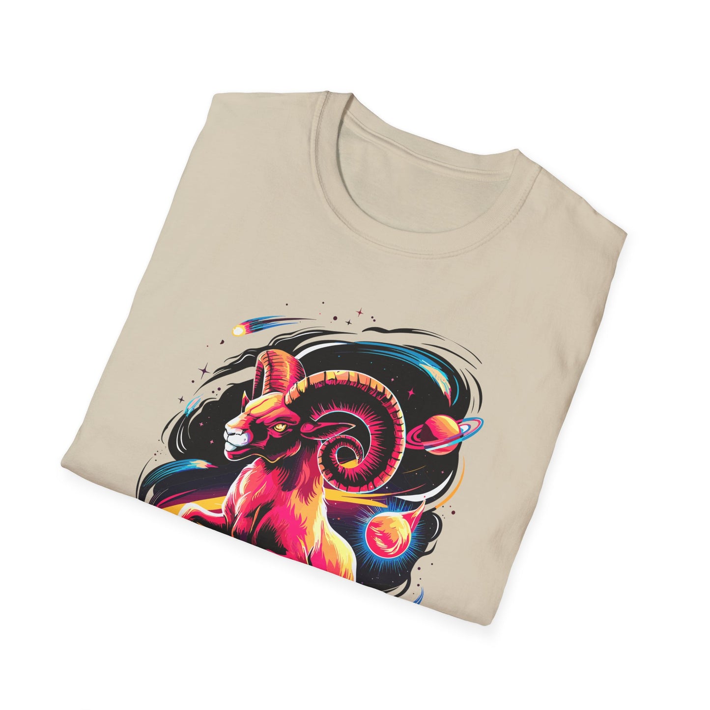 Aries Zodiac T-Shirt Printify T-Shirt Rhythm & Drip Apparel