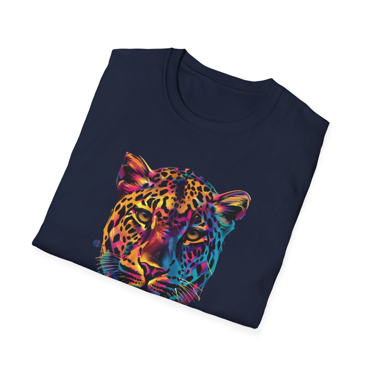 Colorful Leopard Graphic T-Shirt Printify T-Shirt Rhythm & Drip Apparel