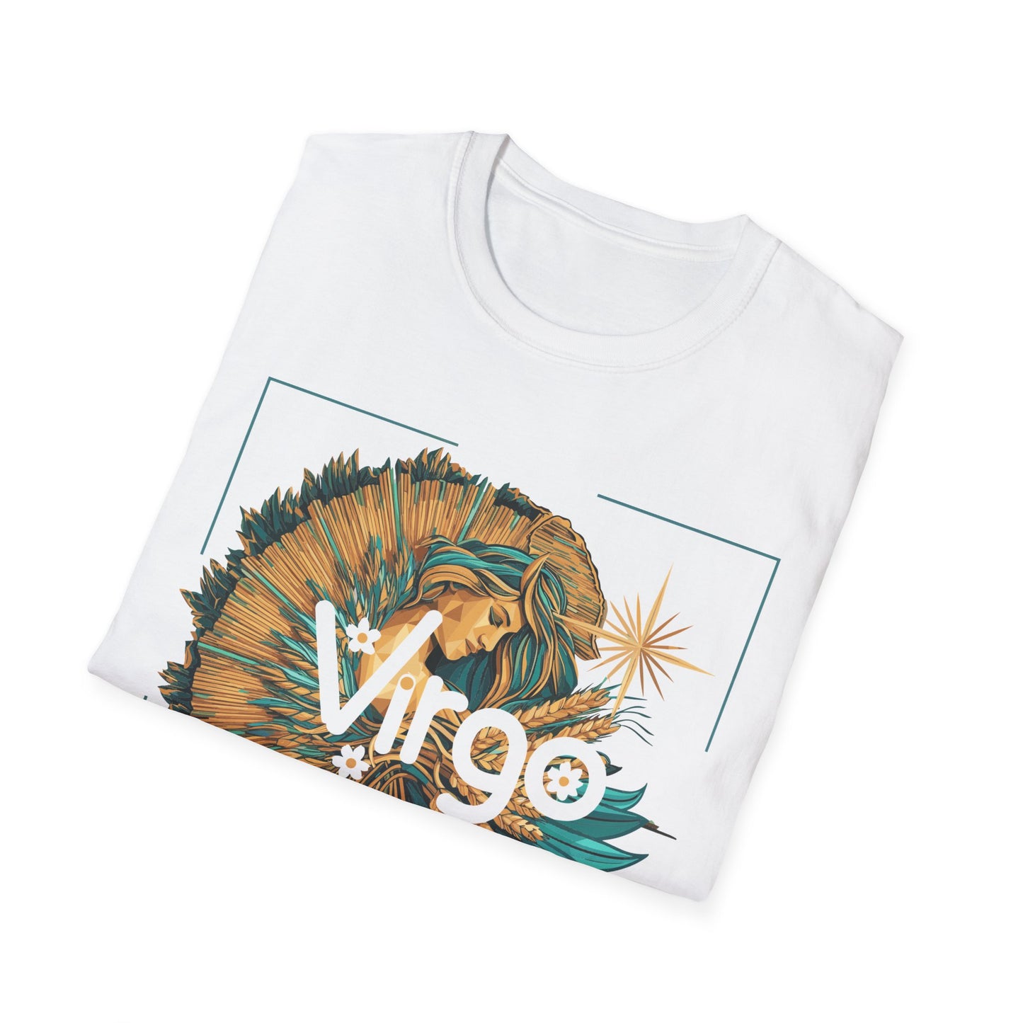 Virgo Zodiac T-Shirt Printify T-Shirt Rhythm & Drip Apparel
