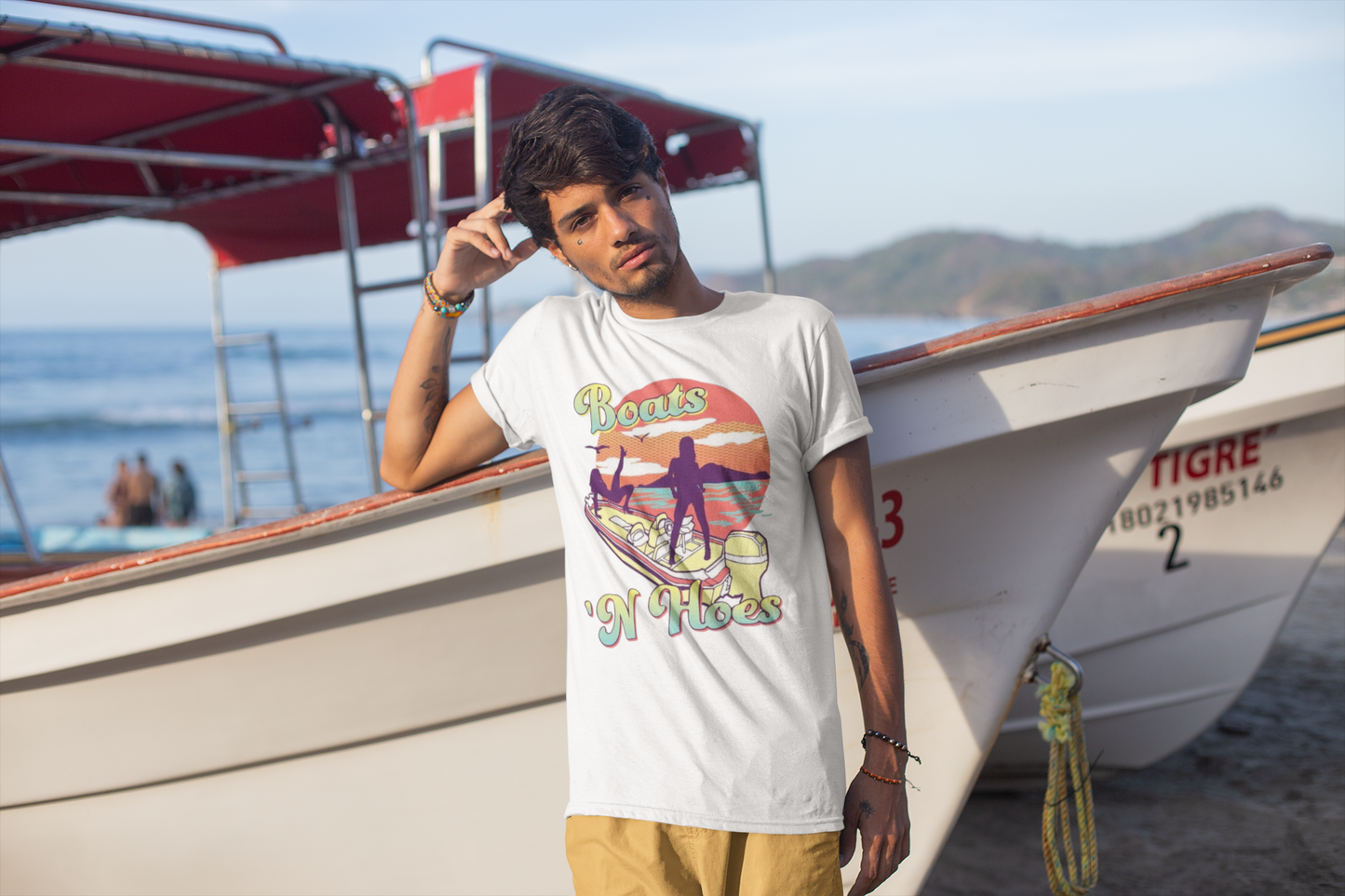 Boats 'N Hoes T-Shirt Printify T-Shirt Rhythm & Drip Apparel