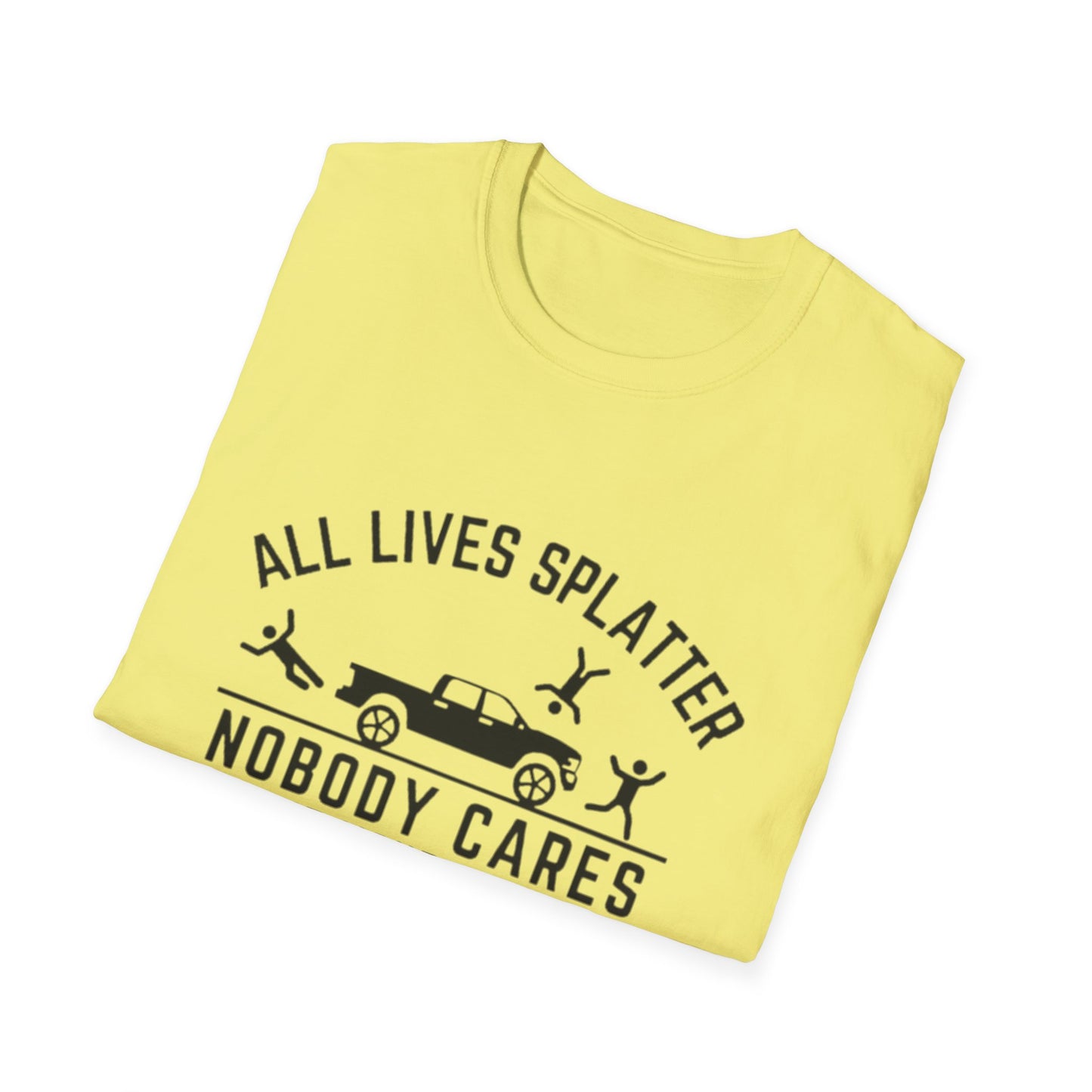 All Lives Splatter T-Shirt Printify T-Shirt Rhythm & Drip Apparel
