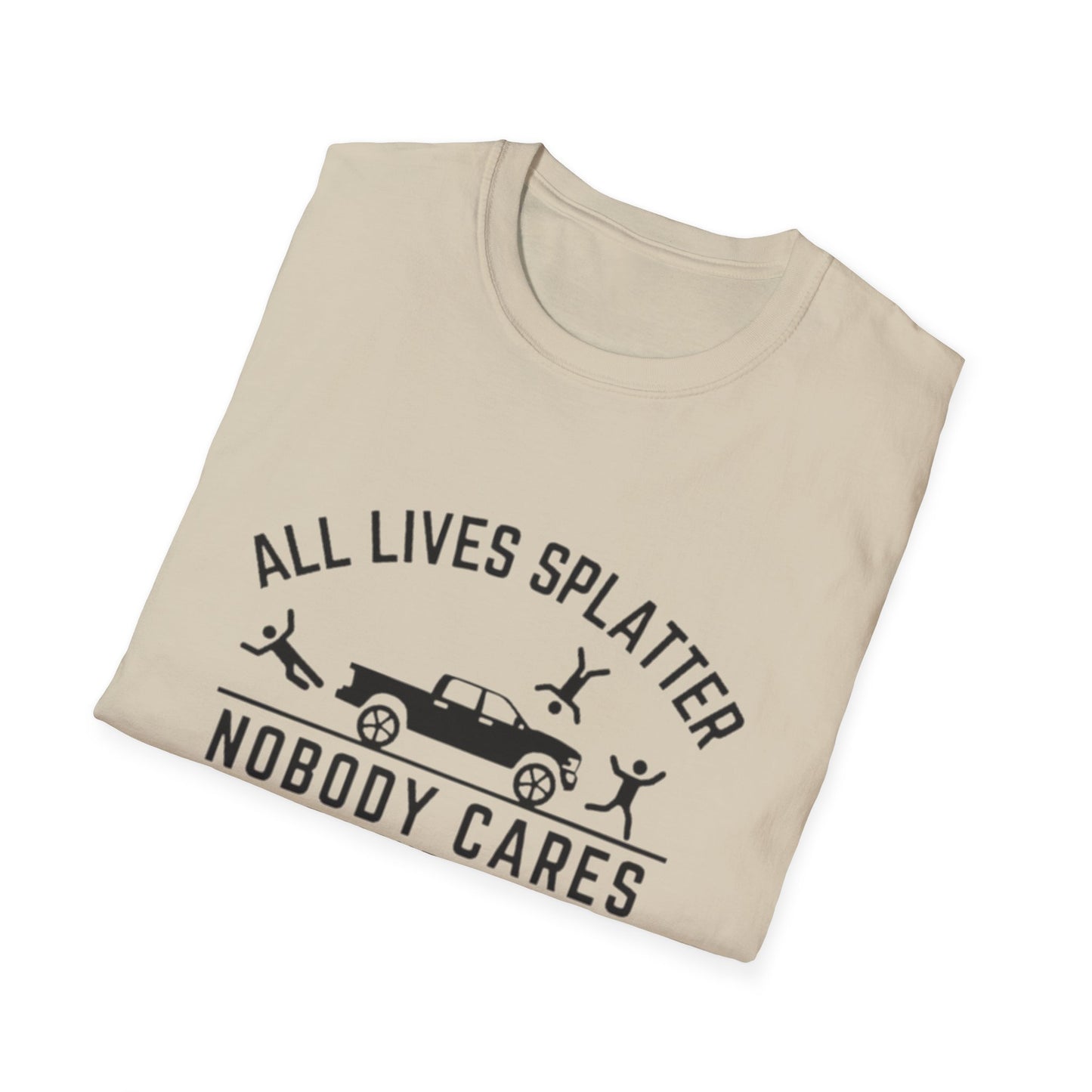 All Lives Splatter T-Shirt Printify T-Shirt Rhythm & Drip Apparel