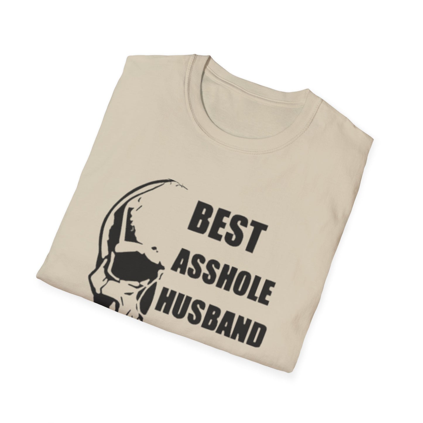 Best Asshole Husband Ever T-Shirt Printify T-Shirt Rhythm & Drip Apparel