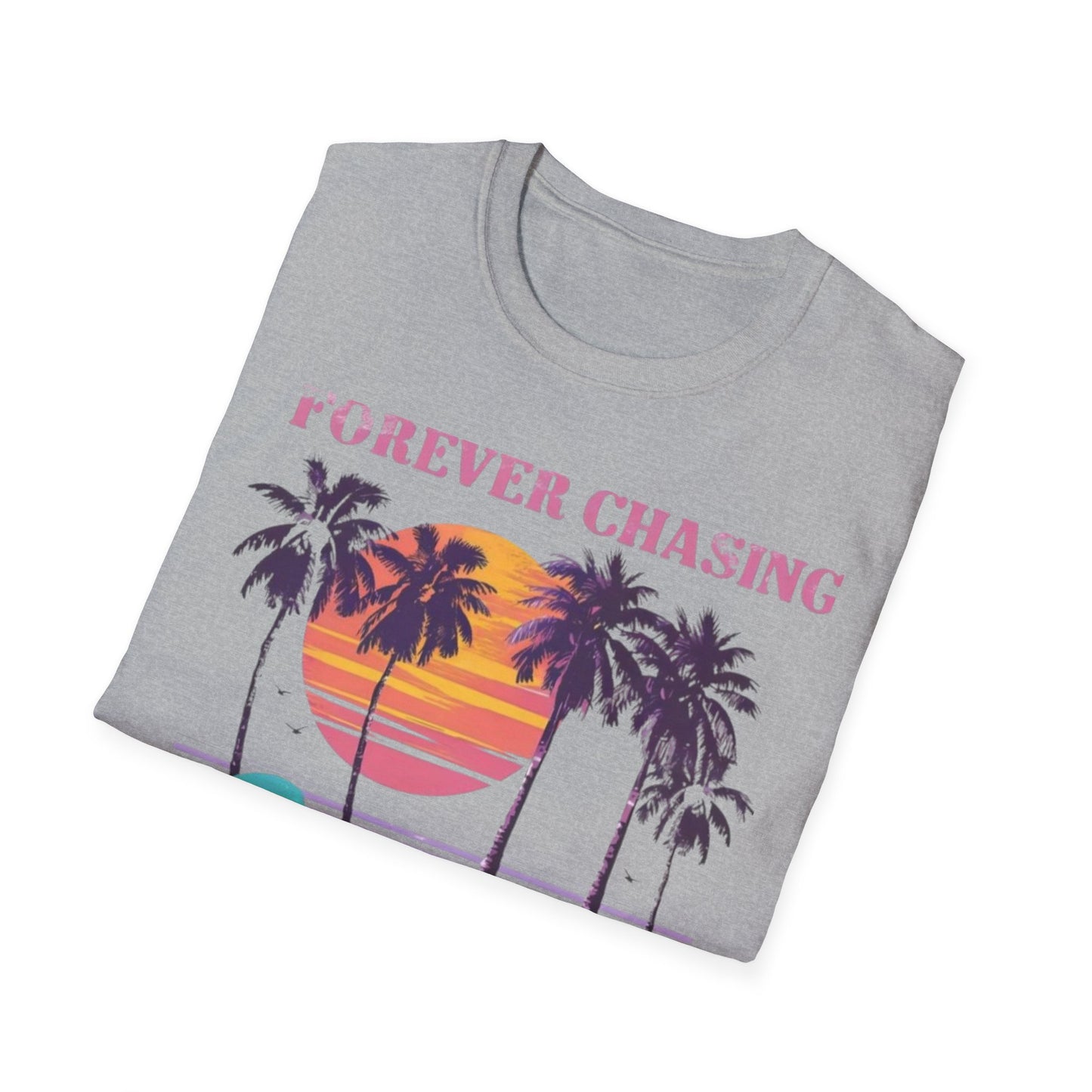 Summer- Forever Chasing Sunsets T-Shirt Printify T-Shirt Rhythm & Drip Apparel