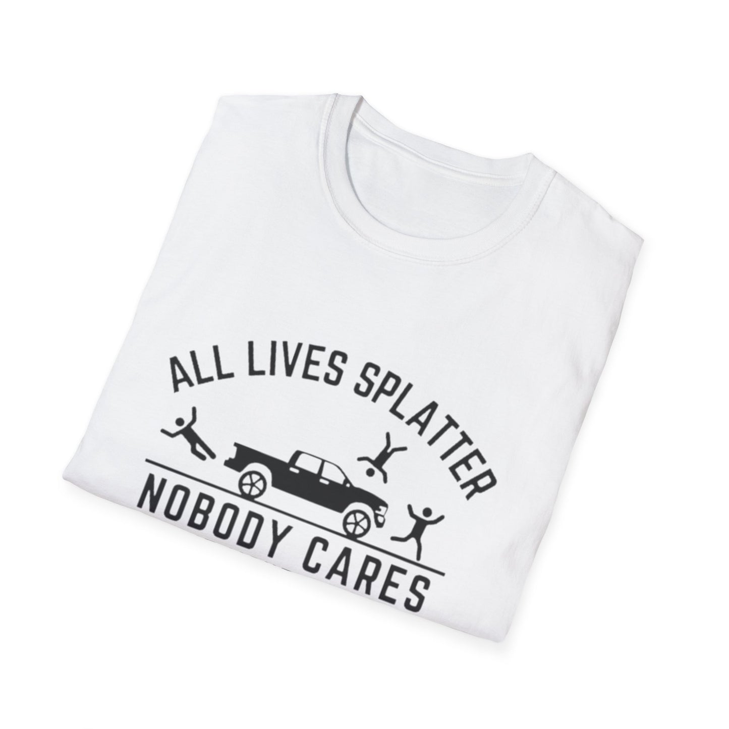 All Lives Splatter T-Shirt Printify T-Shirt Rhythm & Drip Apparel
