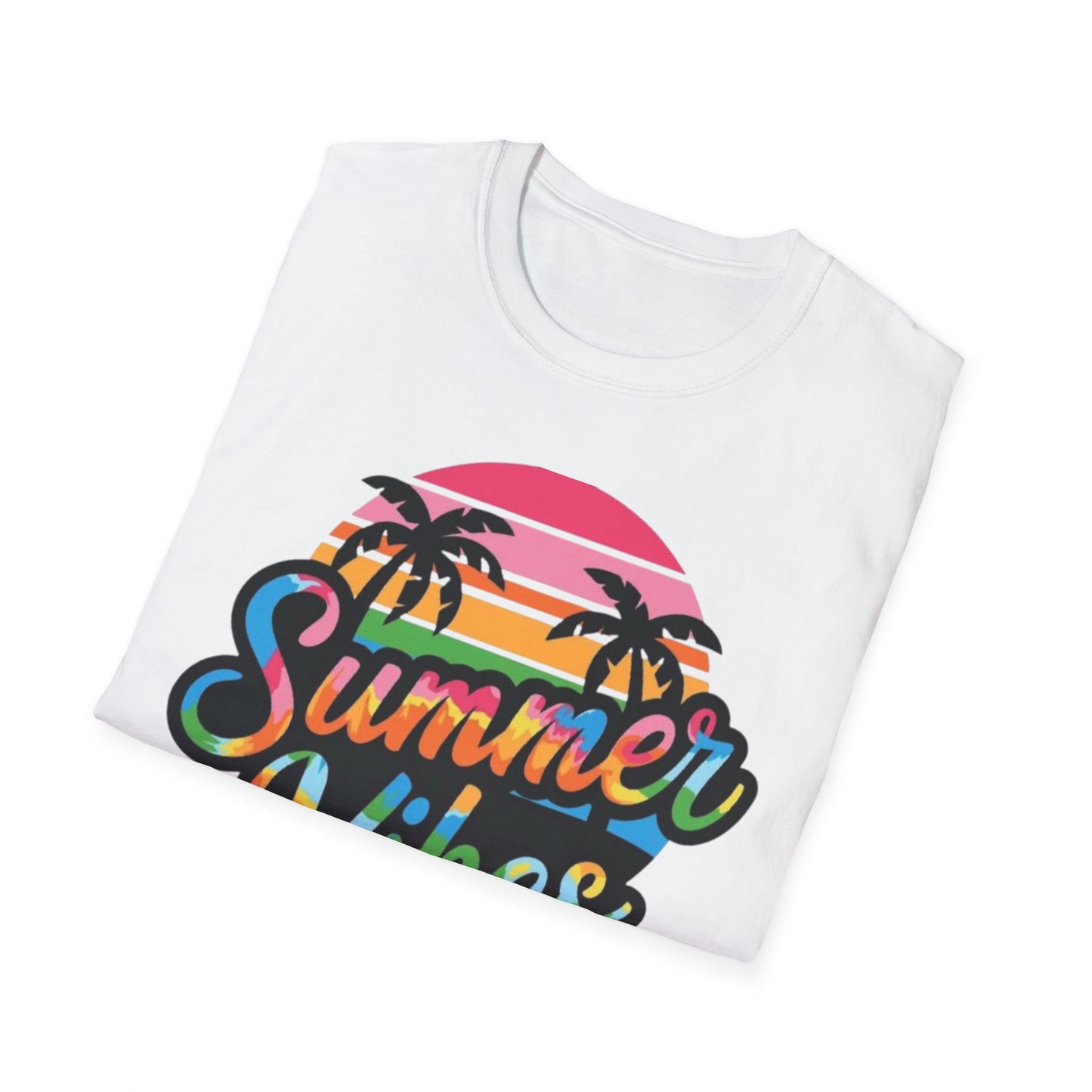 Summer- Summer Vibes Unisex T-Shirt Printify T-Shirt Rhythm & Drip Apparel