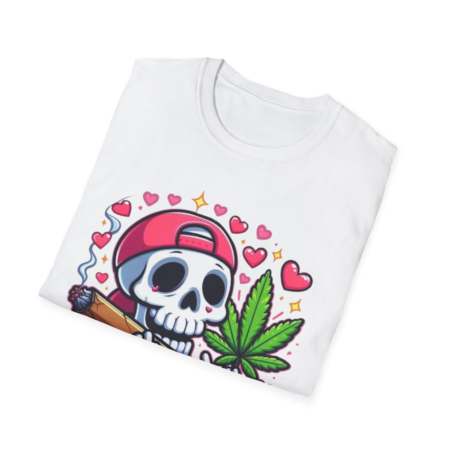 420 Skeleton T-Shirt Printify T-Shirt Rhythm & Drip Apparel
