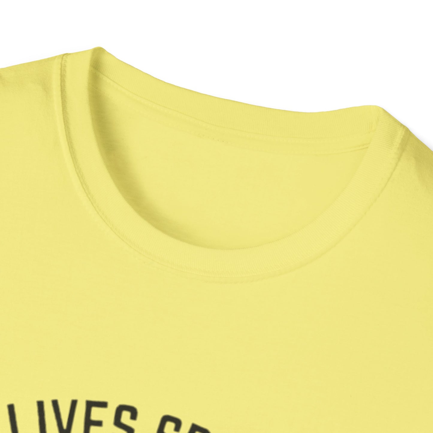 All Lives Splatter T-Shirt Printify T-Shirt Rhythm & Drip Apparel