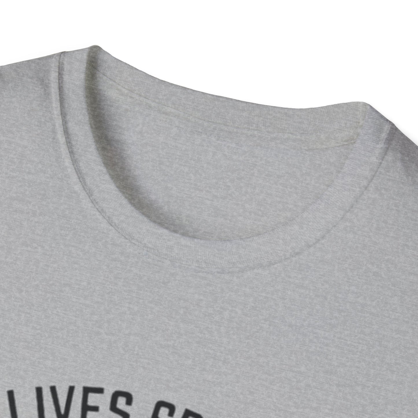 All Lives Splatter T-Shirt Printify T-Shirt Rhythm & Drip Apparel