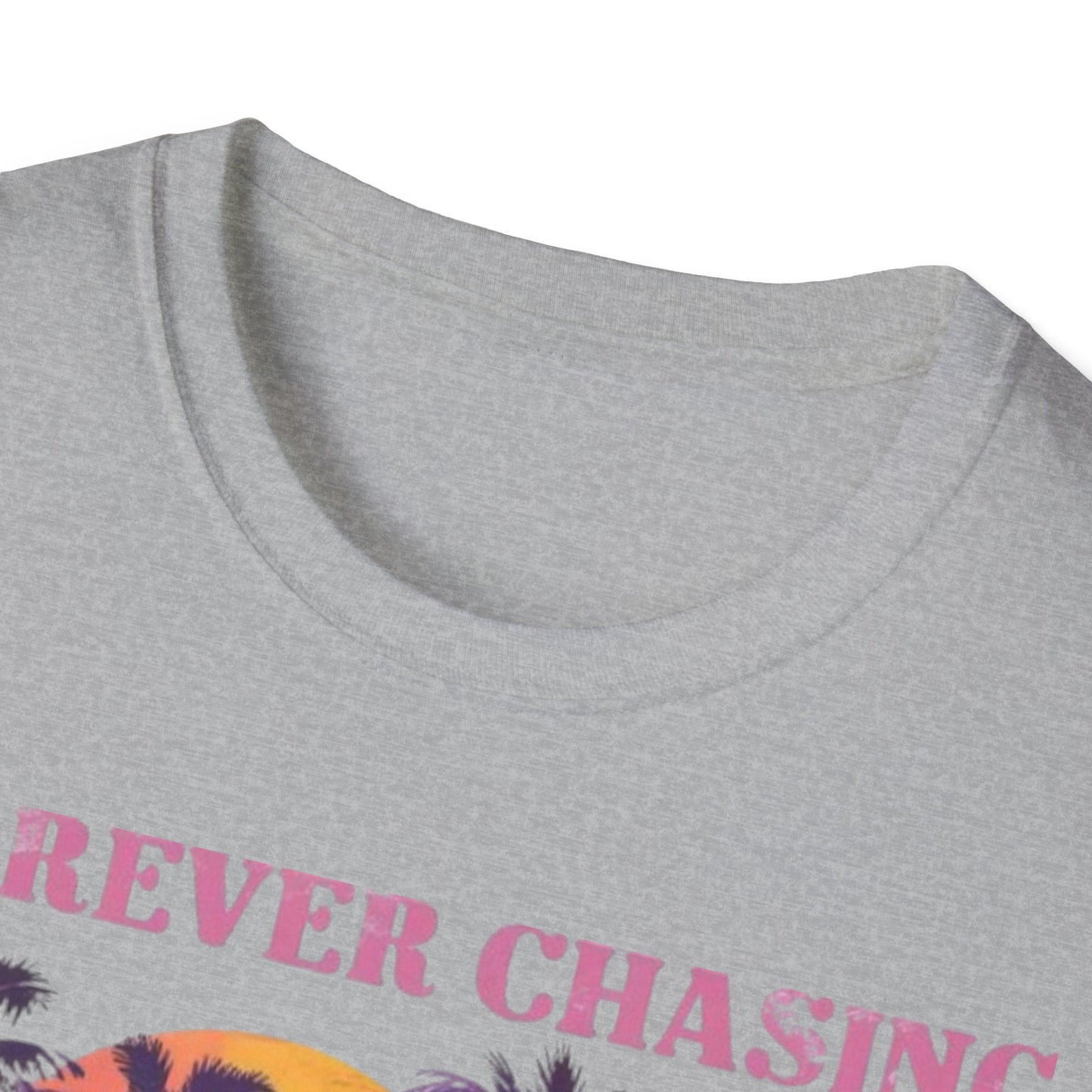 Summer- Forever Chasing Sunsets T-Shirt Printify T-Shirt Rhythm & Drip Apparel