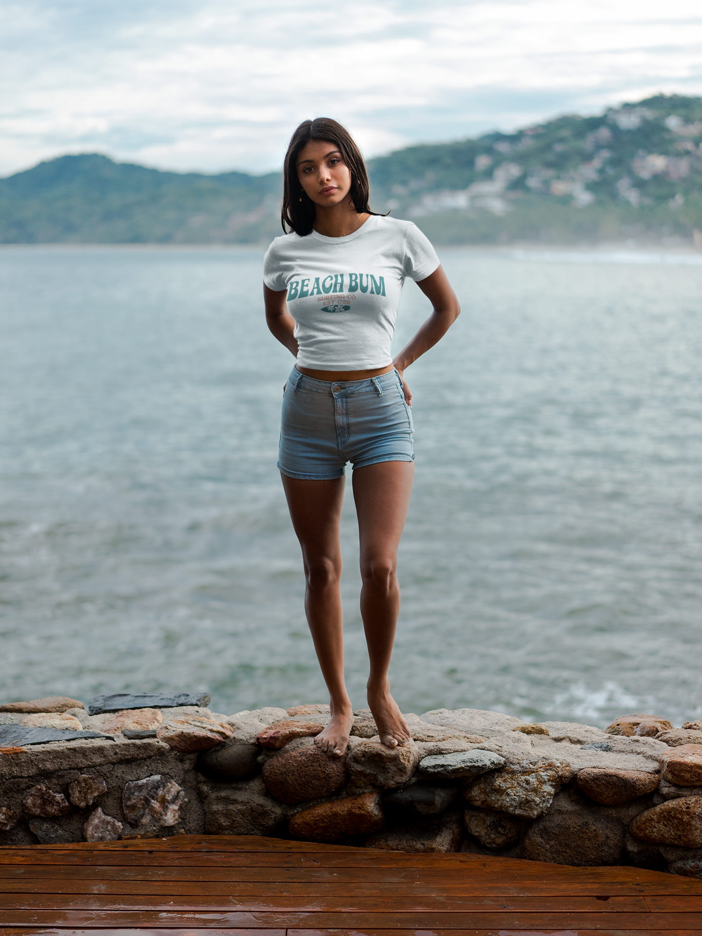 Summer- Beach Bum T-Shirt Printify T-Shirt Rhythm & Drip Apparel