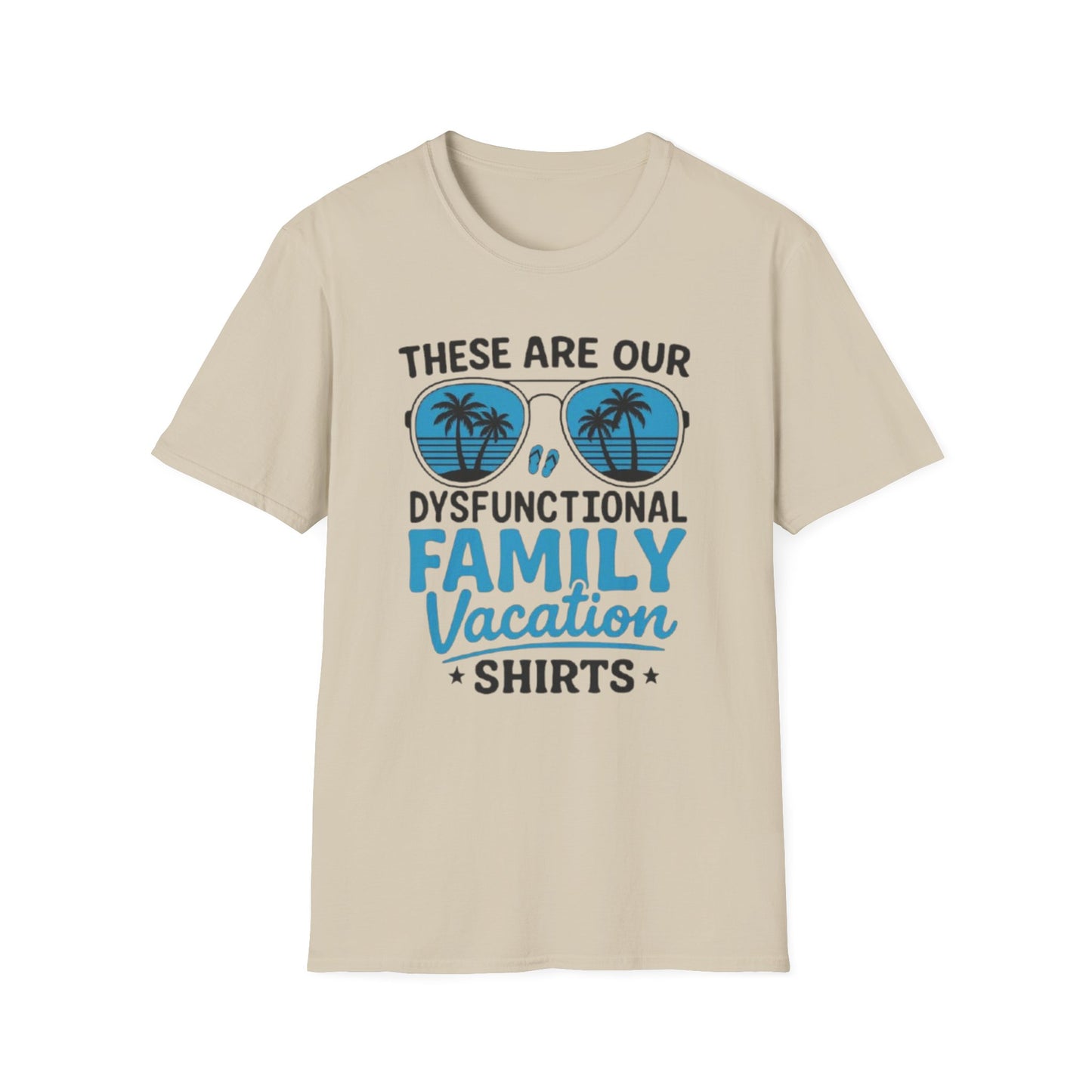 Summer- Dysfunctional Family Vacation T-Shirt Sand Printify T-Shirt Rhythm & Drip Apparel
