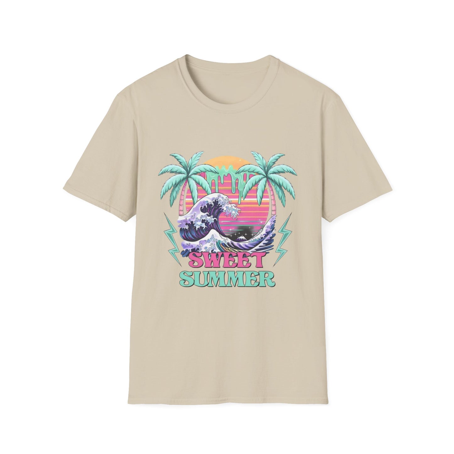 Summer- Sweet Summer T-Shirt Sand Printify T-Shirt Rhythm & Drip Apparel