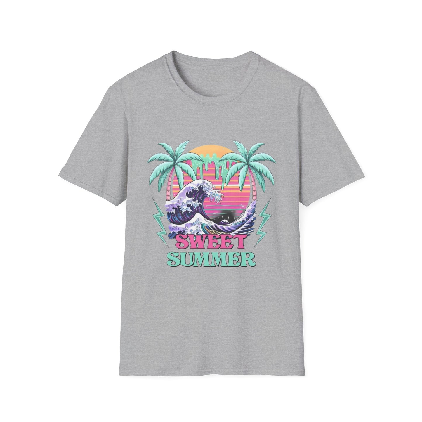 Summer- Sweet Summer T-Shirt Sport Grey Printify T-Shirt Rhythm & Drip Apparel