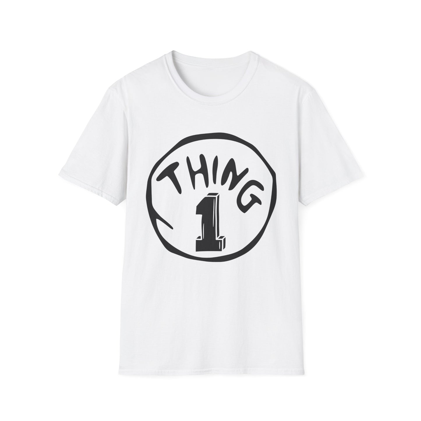 Thing 1 T-Shirt White Printify T-Shirt Rhythm & Drip Apparel