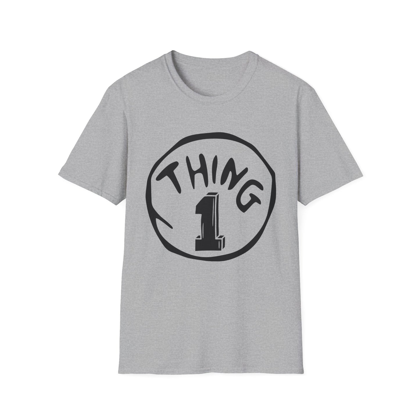 Thing 1 T-Shirt Sport Grey Printify T-Shirt Rhythm & Drip Apparel