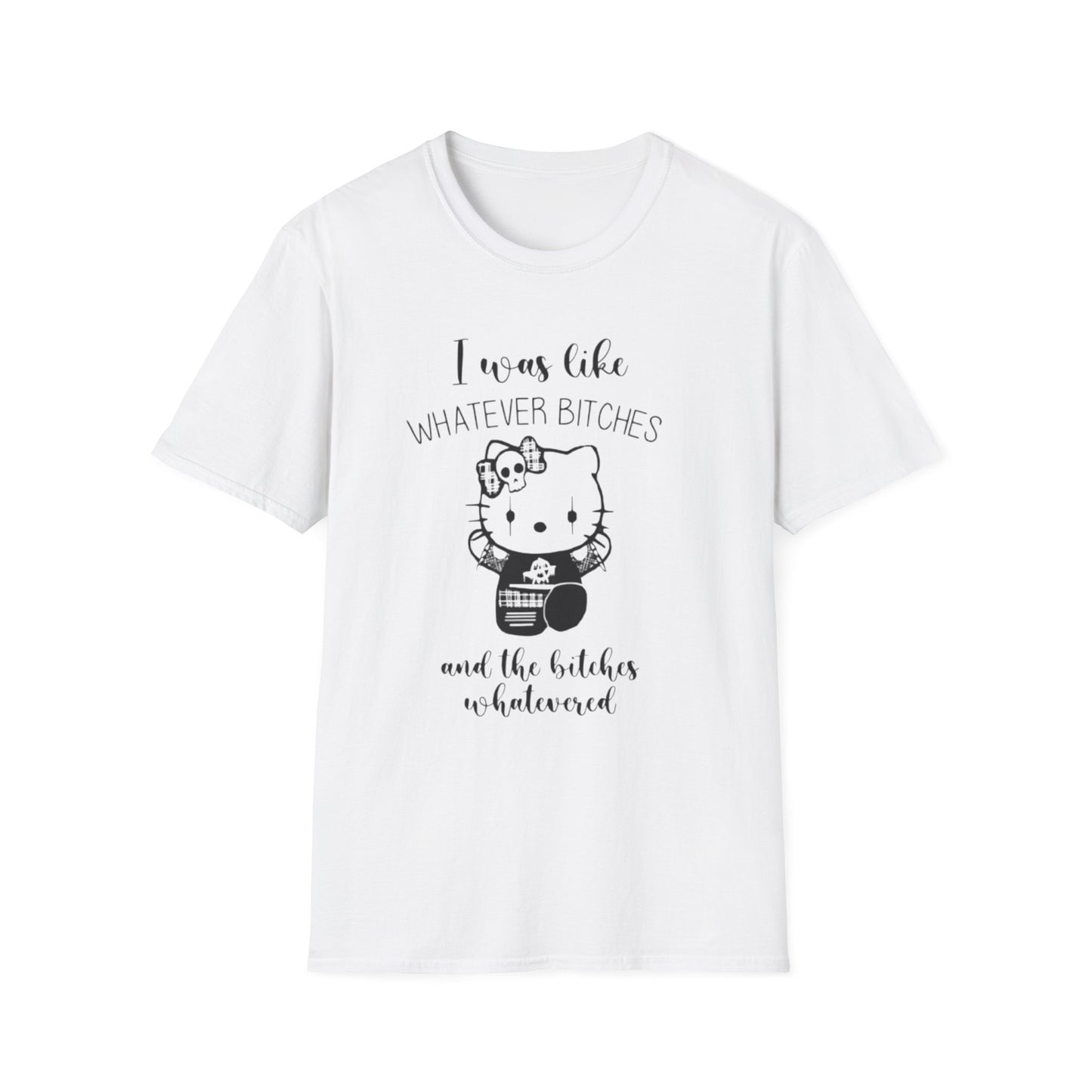 Whatever Bitches T-Shirt White Printify T-Shirt Rhythm & Drip Apparel