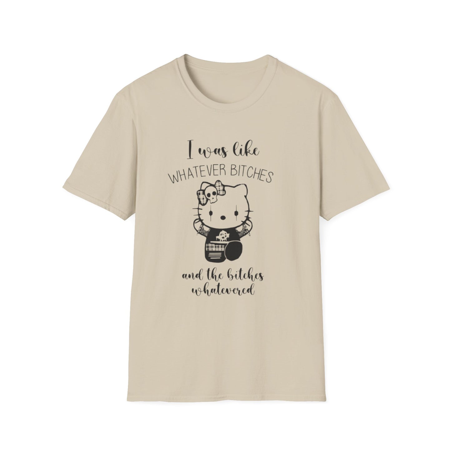 Whatever Bitches T-Shirt Sand Printify T-Shirt Rhythm & Drip Apparel