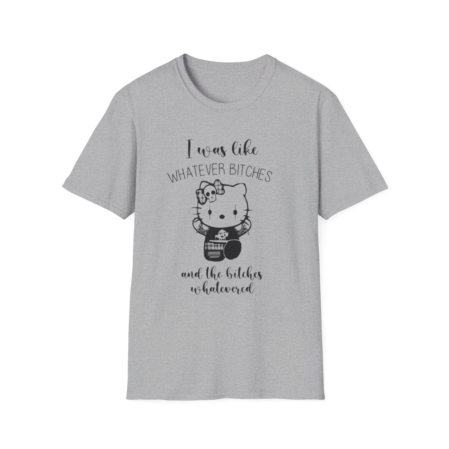 Whatever Bitches T-Shirt Sport Grey Printify T-Shirt Rhythm & Drip Apparel